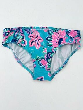 LILLY PULITZER, Girls Flowers Print Bottom, Size 8